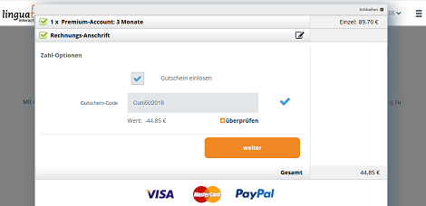 linguatv.com gutschein einlösen