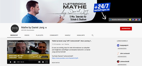 mathe lernvideos daniel jung