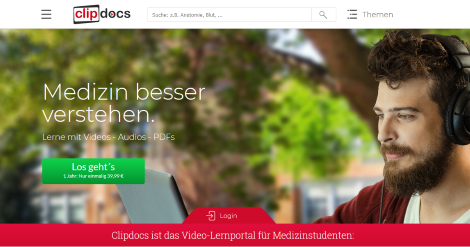 medizin lernvideos clipdocs