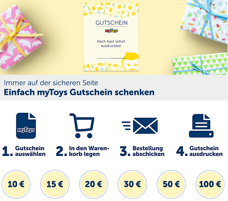 5 Euro myToys Gutschein- November 2023 | Uniturm.de