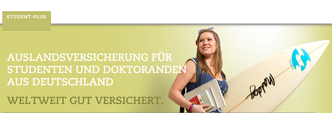 Student-Plus Auslandskrankenversicherung