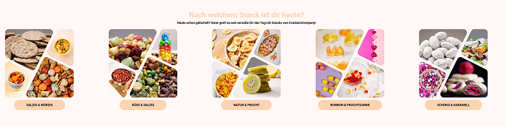 CrackersCompany Gutschein Sortiment