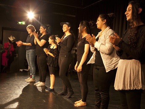 Theater spielen im Studiengang Kultur-und Medienpaedagogik