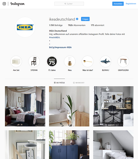 ikea instagram