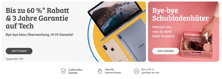 rebuy vorteile verkauf gebrauchter produkte
