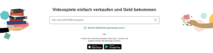 rebuy verkaufen app