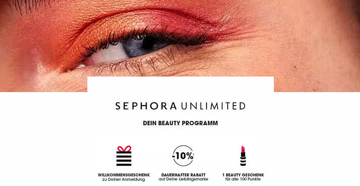 Sephora 10% Rabatt