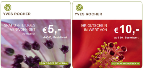 yves rocher gutscheincode